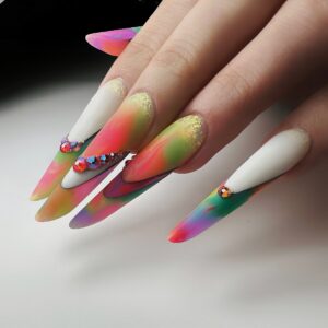 Neon Márvány Varázs - Orosz mandula, dupla mosolyvonallal - Online Workshop