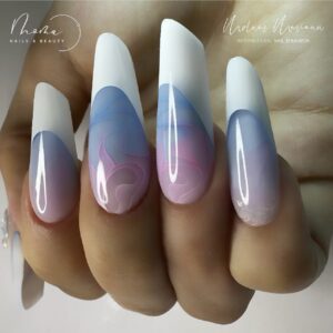 Pastel Ombre Mosaic-orosz mandula, szalon méretben - Online Workshop